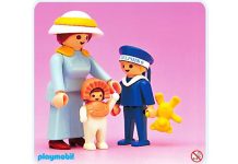 Playmobil Madre/Niño/Bebé – 5406 A 1990 – El Mundo Click 5406 A