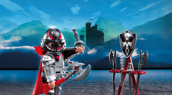 Playmobil Caballero con hacha y soporte para armas – 5409 2013 – El Mundo Click 5409
