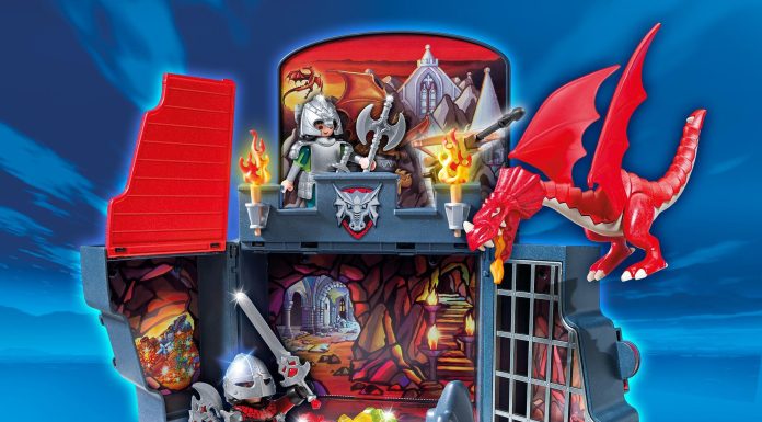 Playmobil Caja de juego desplegable – Dragon’s Dungeon – 5420 2013 – El Mundo Click 5420