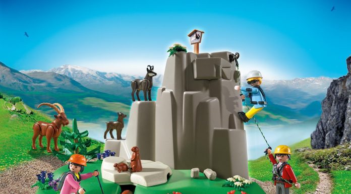 Playmobil Escalada de rocas con animales de montaña – 5423 2013 – El Mundo Click 5423