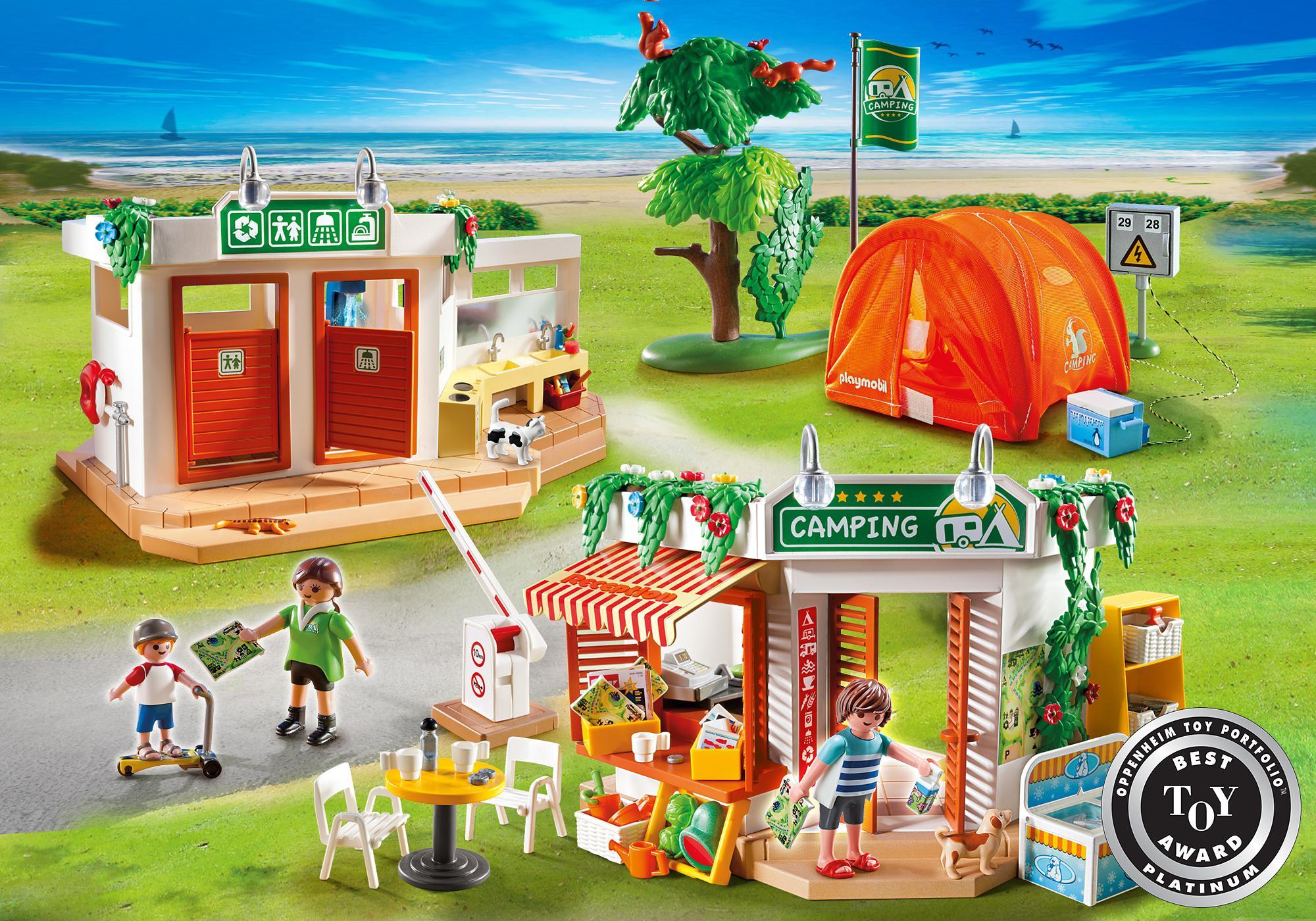 Playmobil verano y playa 5432 Camping grande 5432 2013 El Mundo Click