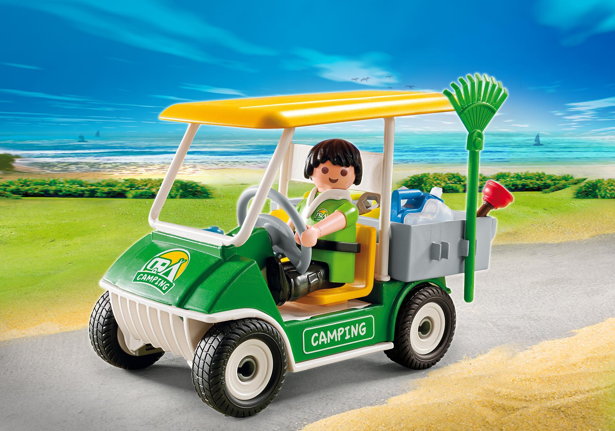 Playmobil verano y playa 5437 Vehículo de servicio del camping 5437 2013 El Mundo Click