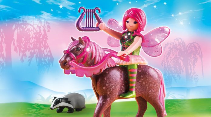 Playmobil Hada del bosque Surya con caballo al atardecer – 5449 2013 – El Mundo Click 5449
