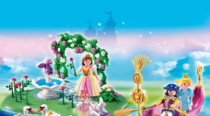Playmobil Conjunto compacto de aniversario Isla de la Princesa + Góndola Romántica – 5456 2013 – El Mundo Click 5456