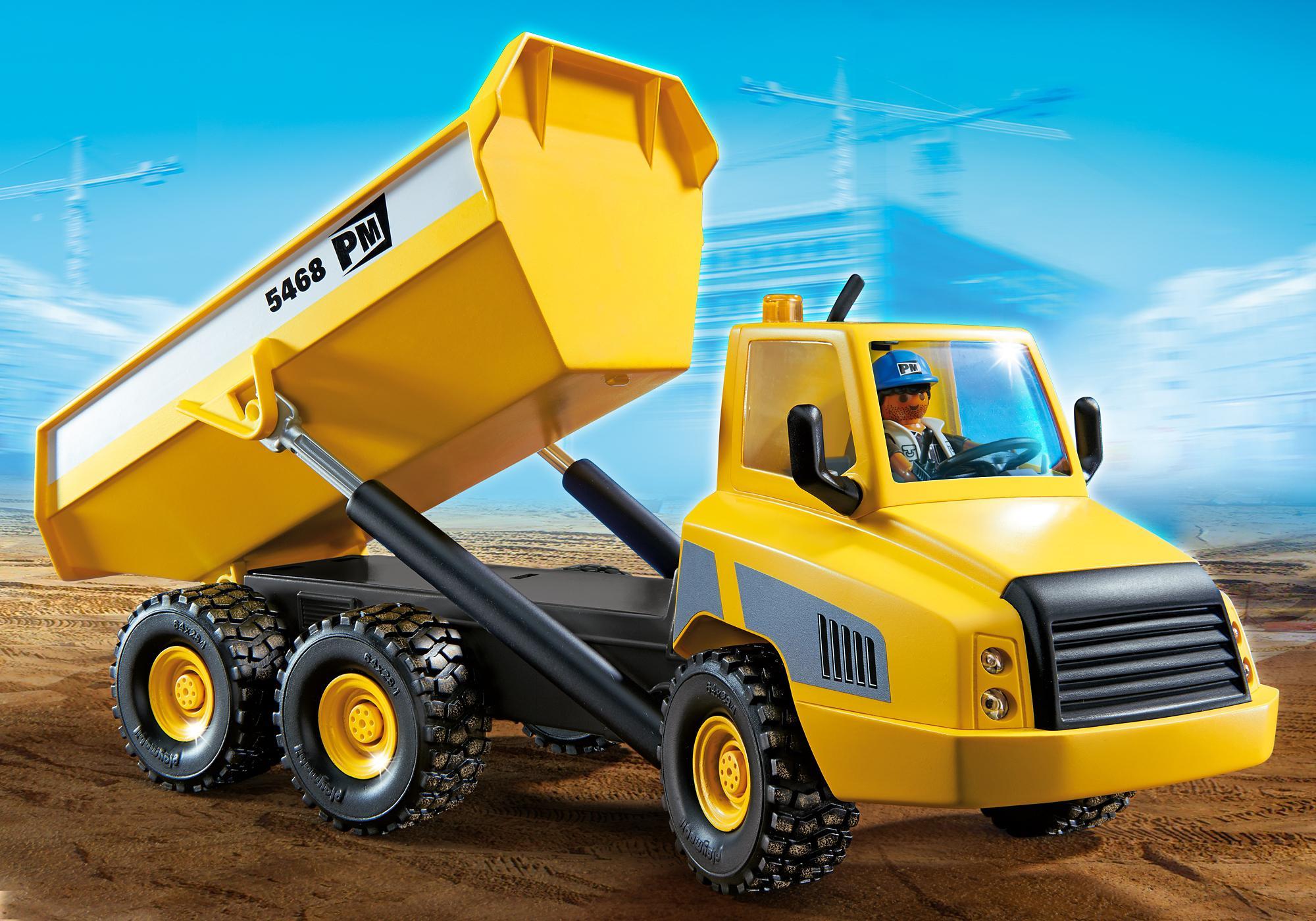 Playmobil camiones 5468 Volquete gigante 5468 2013 El Mundo Click