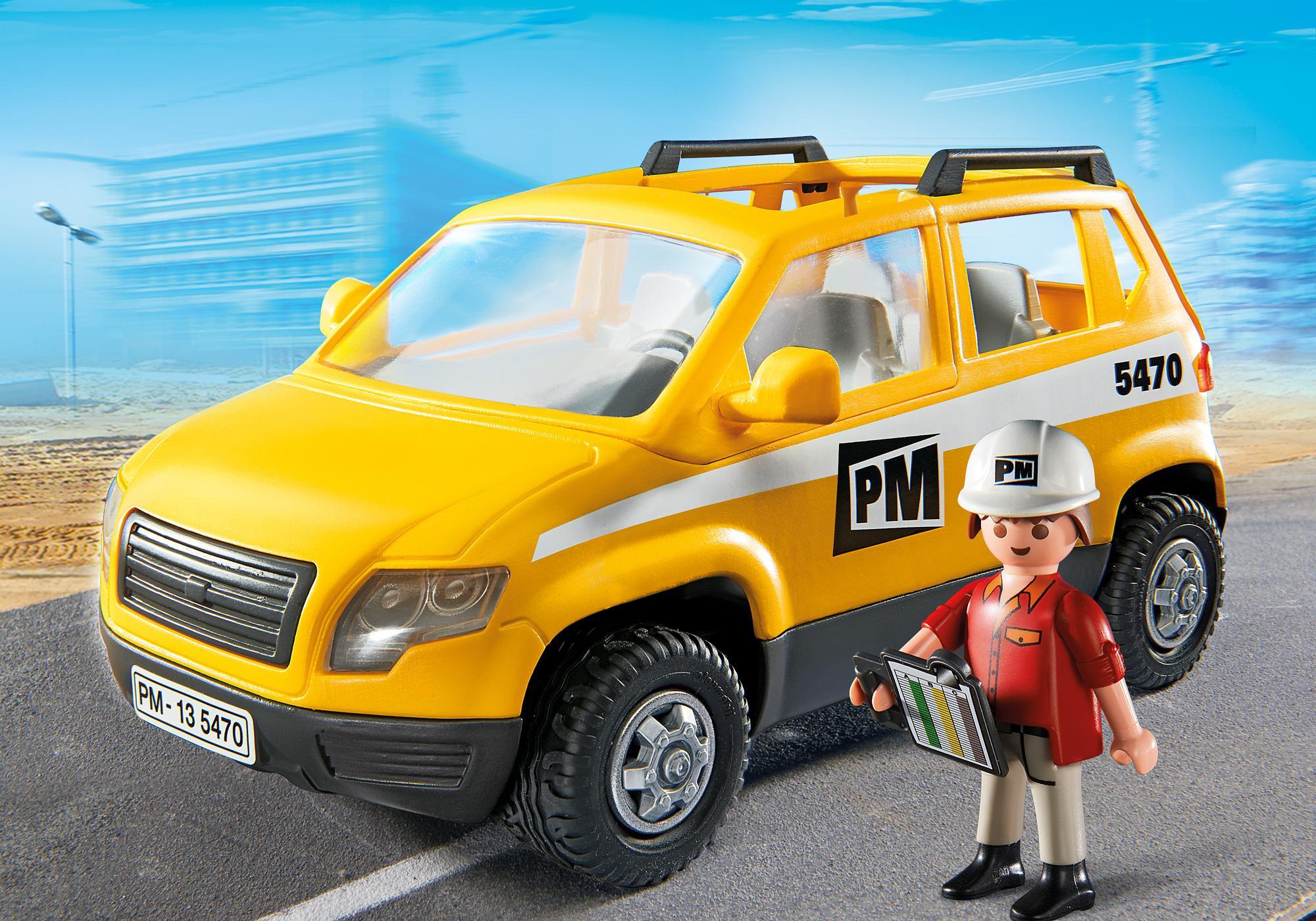 Playmobil construcción 5470 Vehículo del encargado de obra 5470 2013 El Mundo Click