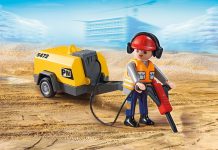 Playmobil Obrero de la construcción con martillo neumático – 5472 2013 – El Mundo Click 5472