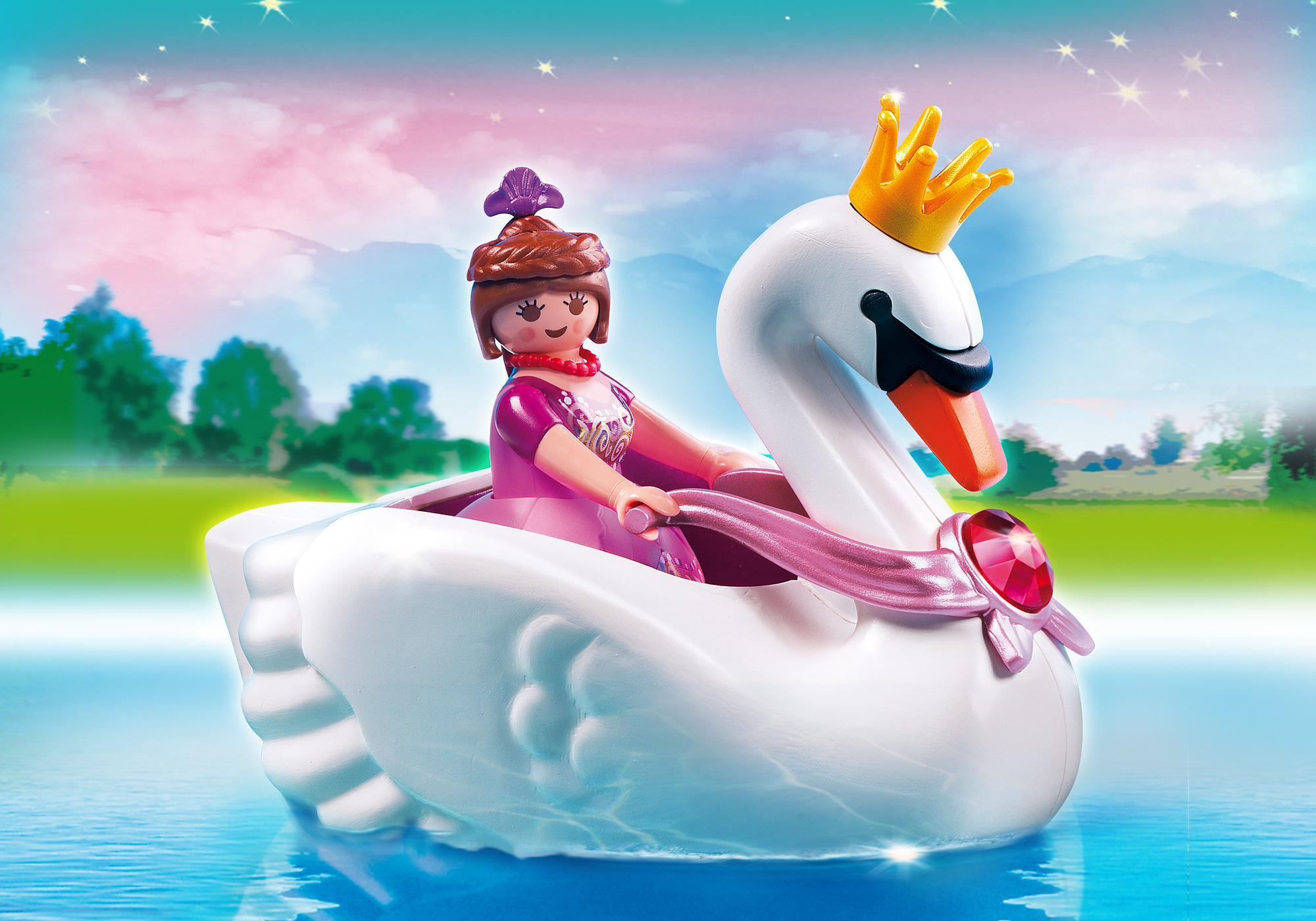 Playmobil barcos 5476 Princesa en un bote cisne 5476 2013 El Mundo Click