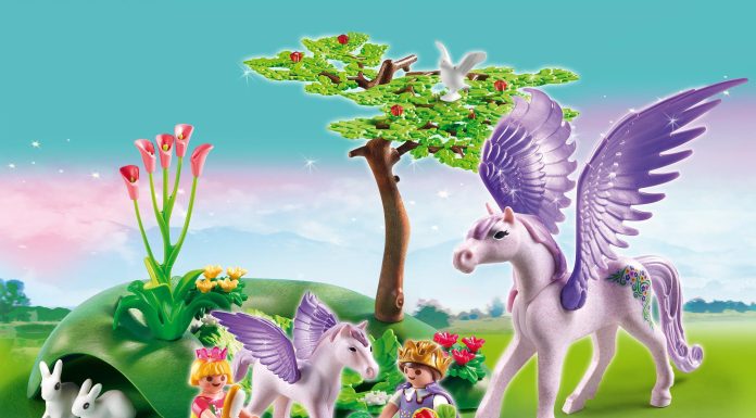 Playmobil Niños reales con el bebé Pegaso – 5478 2013 – El Mundo Click 5478