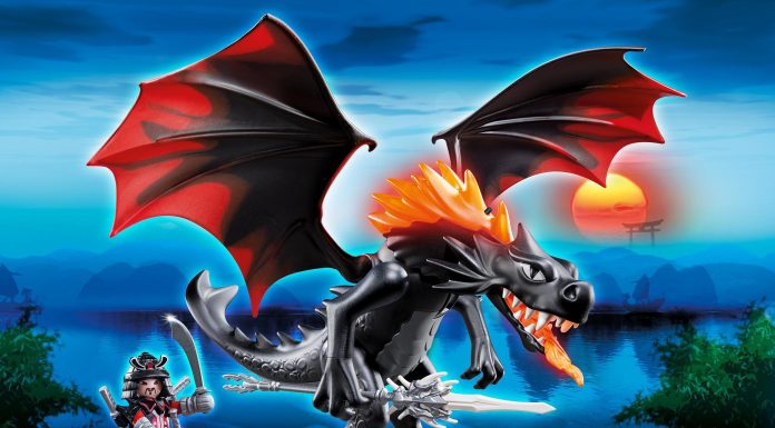 Playmobil Dragón de batalla gigante con luces LED de fuego – 5482 2013 – El Mundo Click 5482