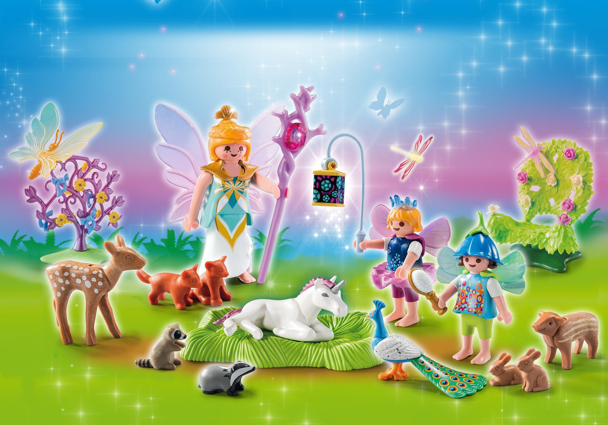Playmobil magia 5492 Calendario de Adviento de Cumpleaños de Unicornio en el País de las Hadas 5492 2014 El Mundo Click