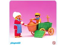 Playmobil Agricultor/Niño – 5501 A 1989 – El Mundo Click 5501 A