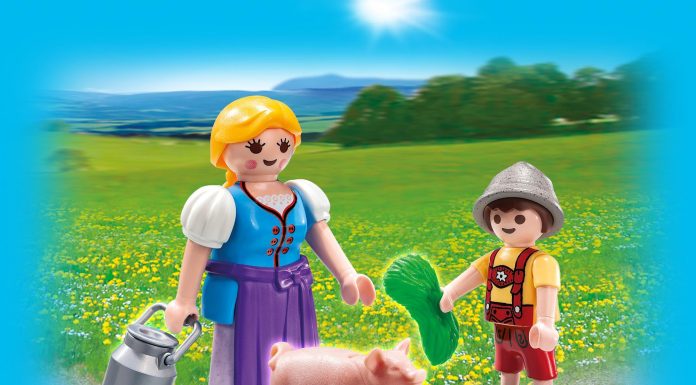 Playmobil Paquete doble: Esposa y niño granjero – 5514 2014 – El Mundo Click 5514