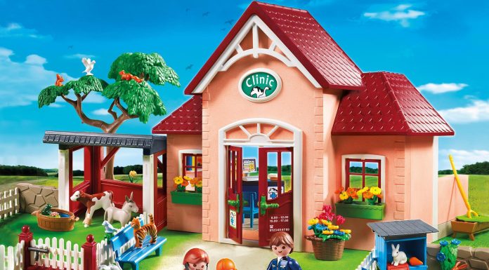 Playmobil Consultorio veterinario con recintos – 5529 2014 – El Mundo Click 5529