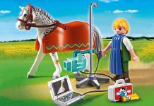 Playmobil Especialista en radiología veterinaria con Appaloosa – 5533 2014 – El Mundo Click 5533