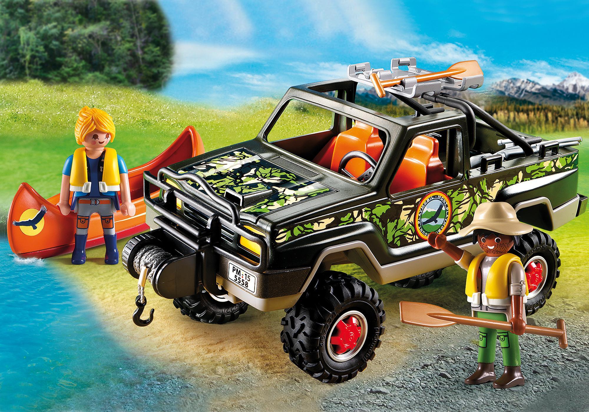 Playmobil camiones 5558 Camioneta de aventura 5558 2015 El Mundo Click