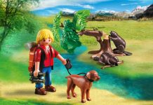 Playmobil Árbol de castores con naturalista – 5562 2015 – El Mundo Click 5562
