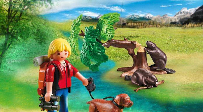Playmobil Árbol de castores con naturalista – 5562 2015 – El Mundo Click 5562