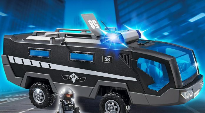 Playmobil Camión del equipo SWAT con luces y sonido – 5564 2014 – El Mundo Click 5564