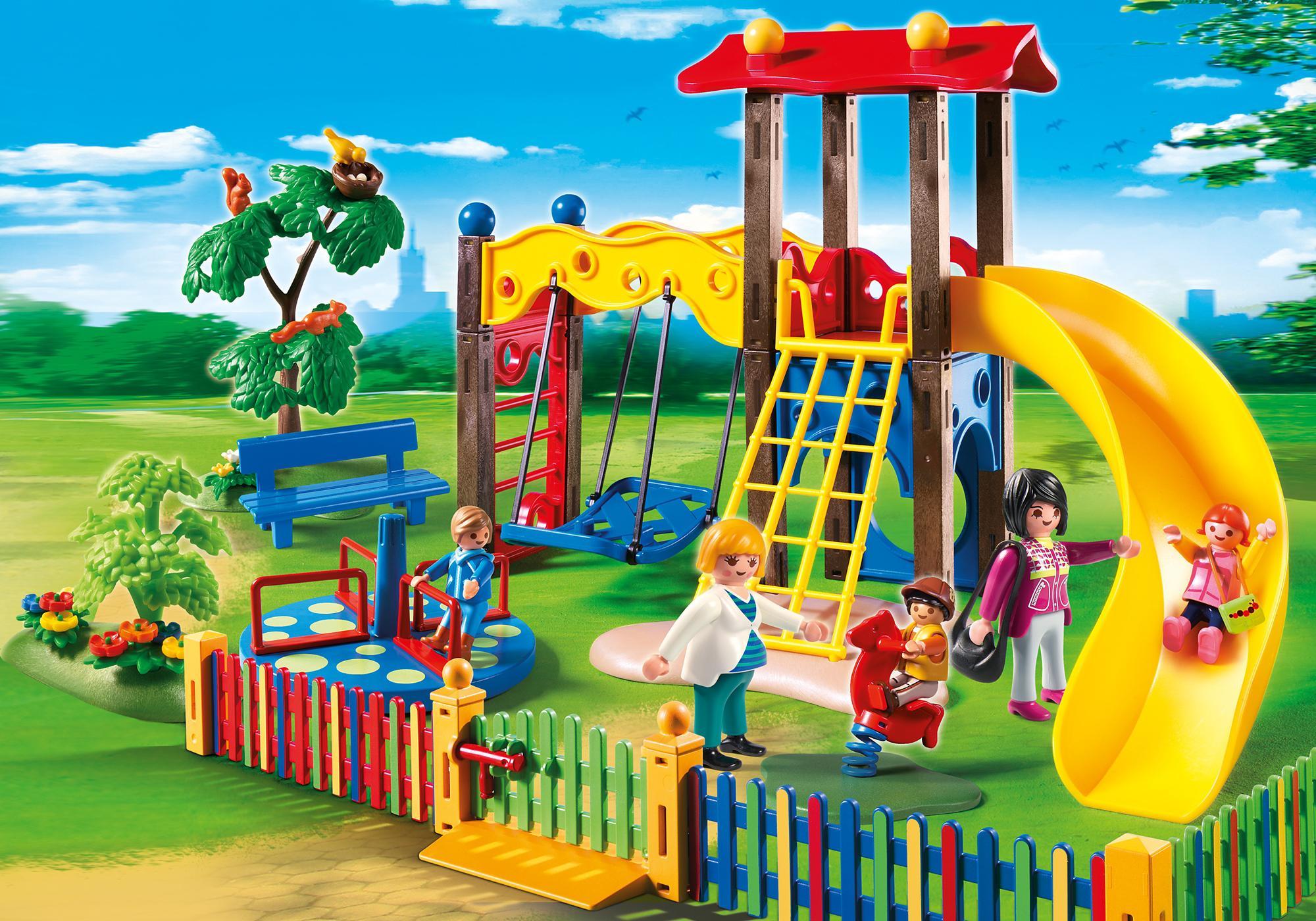 Playmobil parques y piscinas 5568 Parque infantil 5568 2014 El Mundo Click