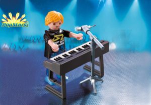 Playmobil PopStars y Música Playmobil: todas las referencias 4 Playmobil Teclista de PopStars!