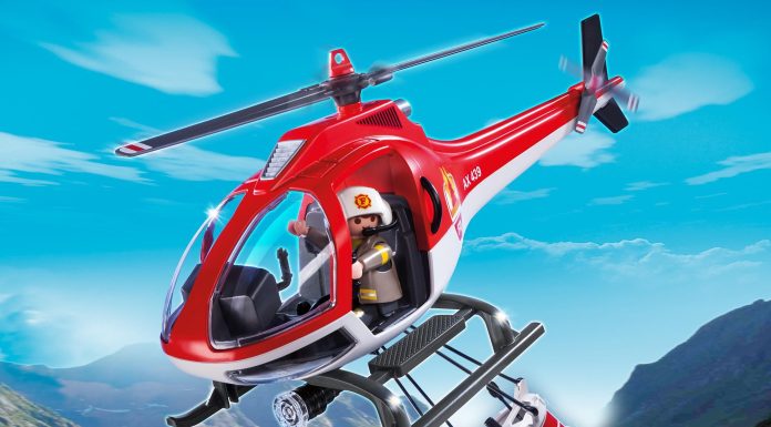 Playmobil Helicóptero para extinción de incendios forestales – 5617 2014 – El Mundo Click 5617