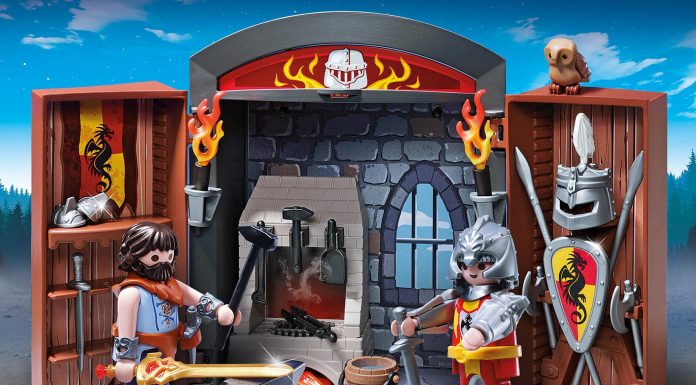 Playmobil Caja de juego desplegable “Knight’s Forge” – 5637 2016 – El Mundo Click 5637