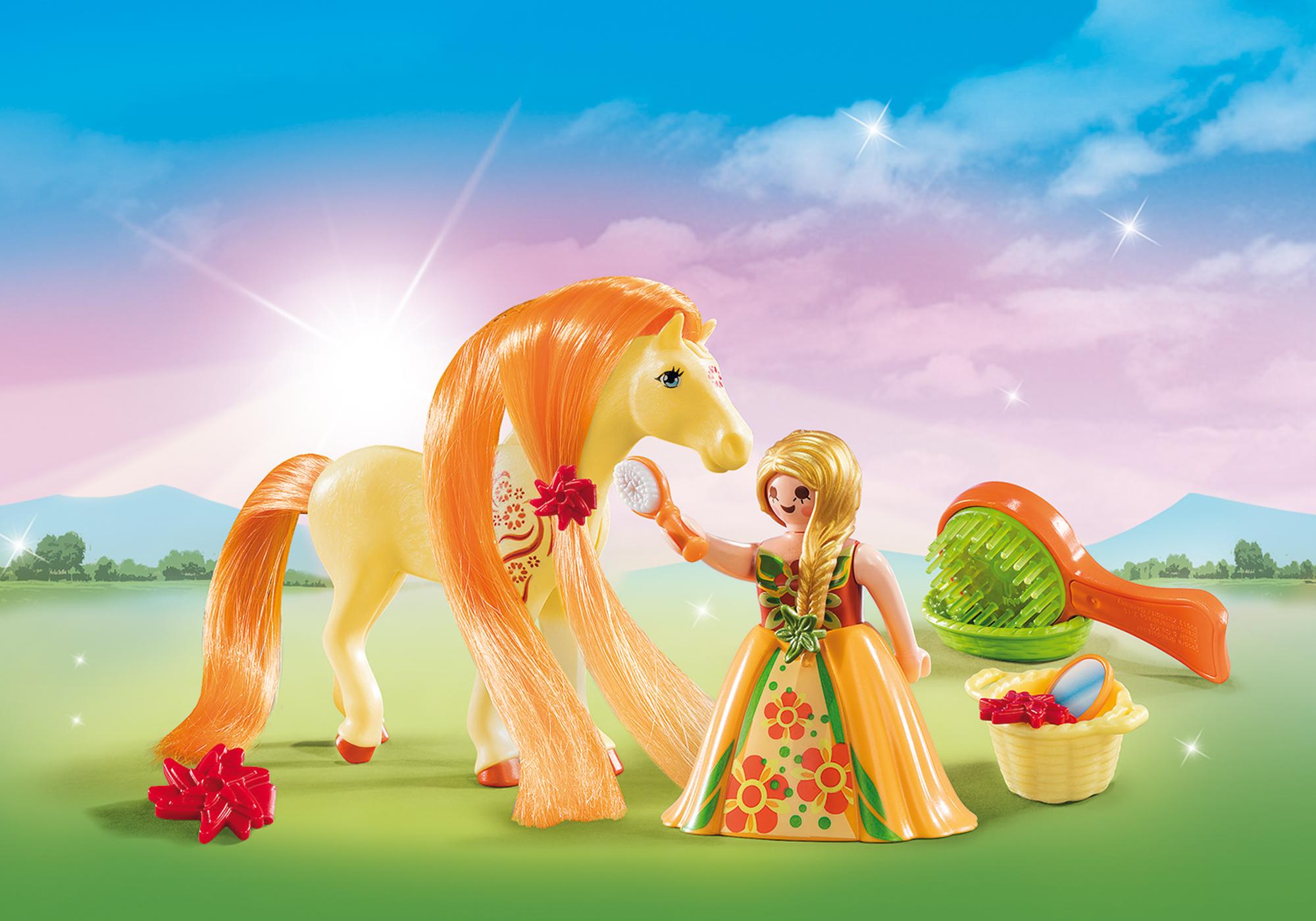Playmobil caballos 5656 Estuche de transporte para caballo de fantasía 5656 2016 El Mundo Click