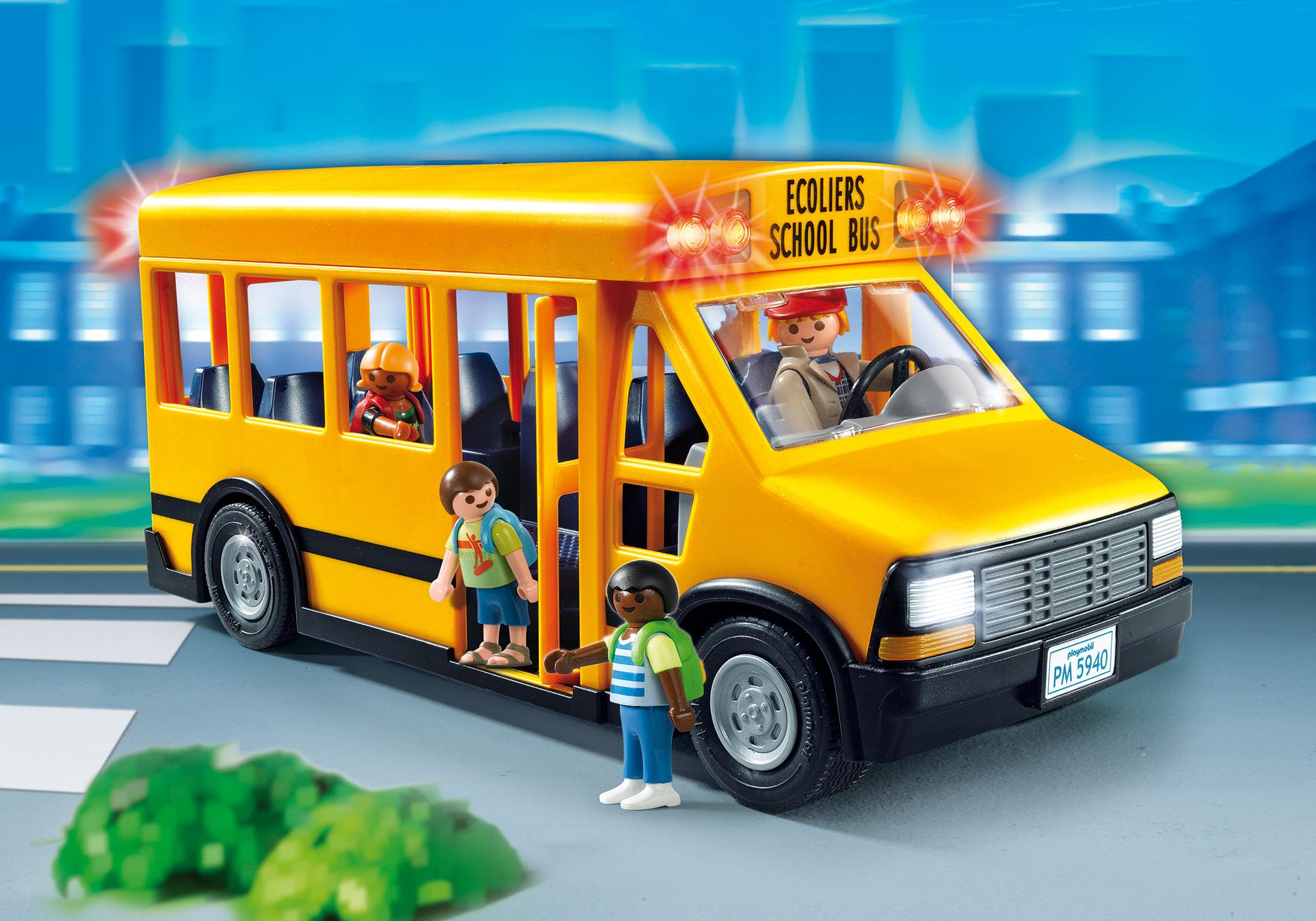 Playmobil autobús 5680 Autobús escolar americano (2014)