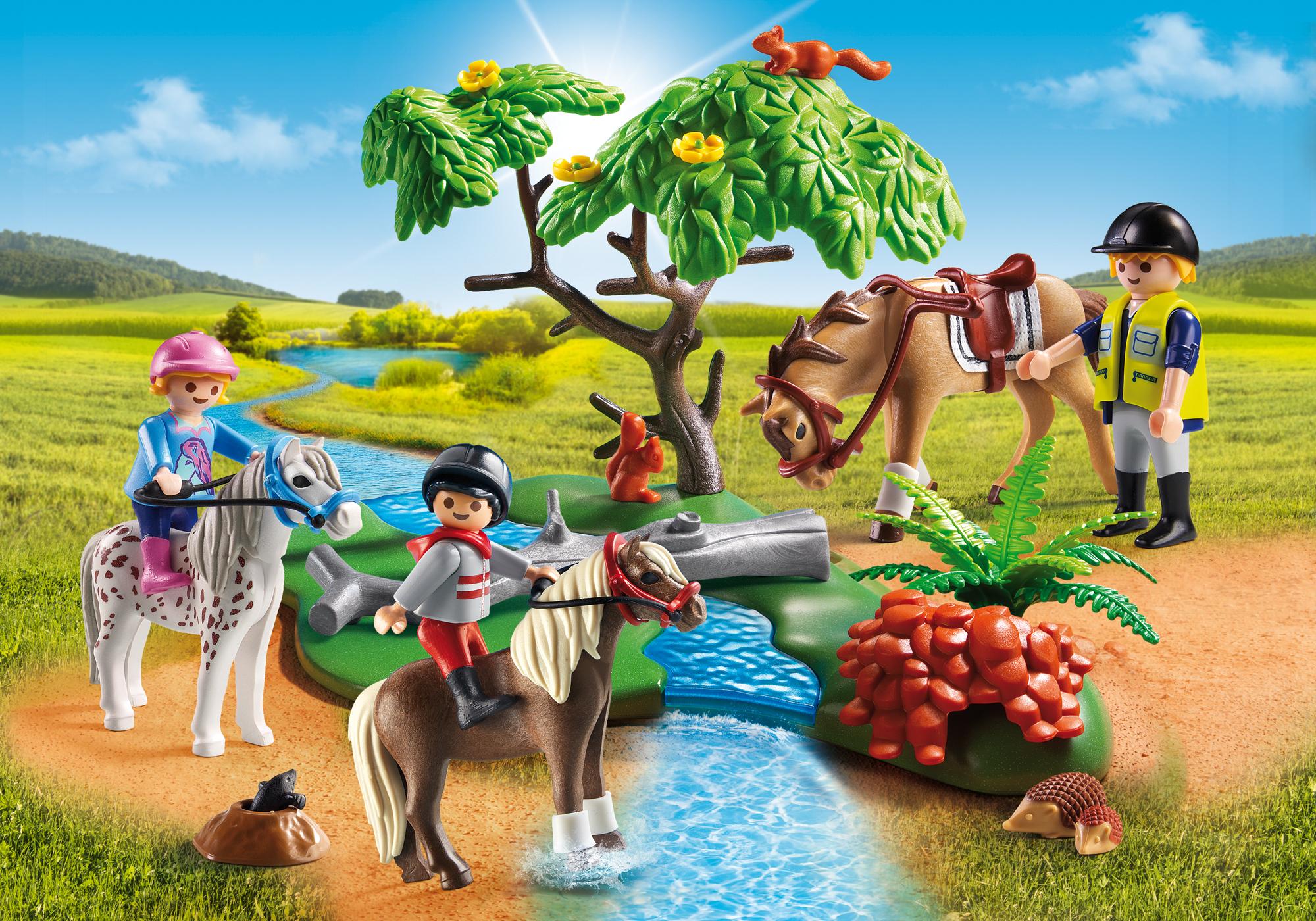Playmobil caballos 5685 Paseo a caballo por el campo 5685 2016 El Mundo Click