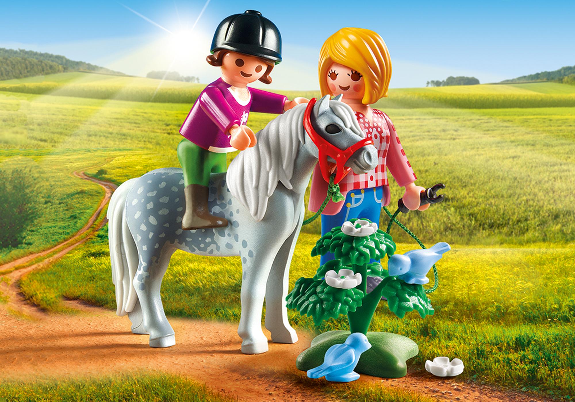Playmobil caballos 5688 Paseo en poni 5688 2016 El Mundo Click
