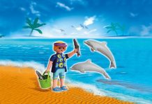 Playmobil Pack doble: enfermera con cría de delfín – 5876 A 2009 – El Mundo Click 5876 A