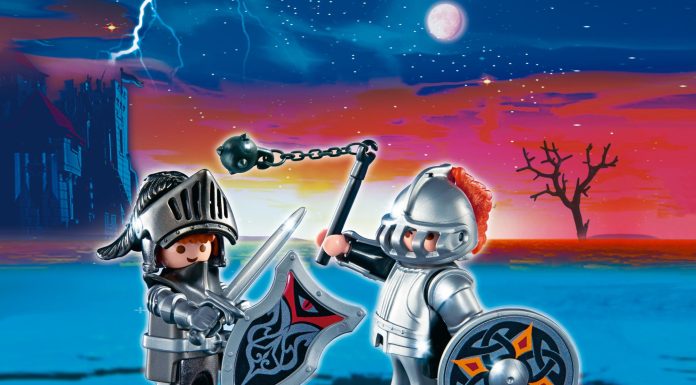 Playmobil Paquete doble Caballero de Hierro – 5886 A 2011 – El Mundo Click 5886 A
