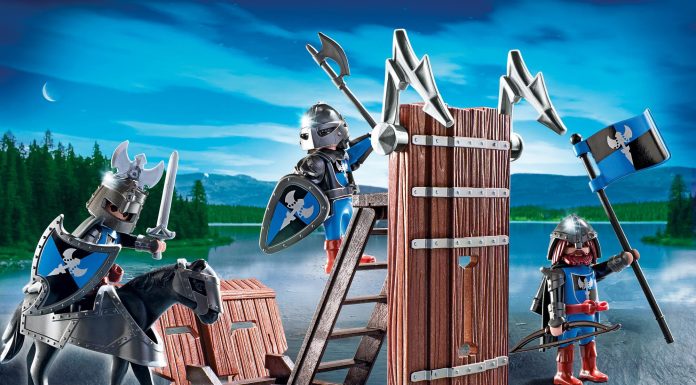 Playmobil Caballeros Azules con Ariete – 5978 2014 – El Mundo Click 5978
