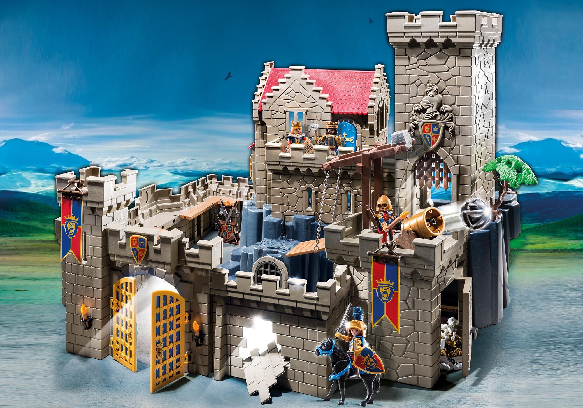 Playmobil castillos 6000 Castillo Real de los Caballeros del León 6000 2014 El Mundo Click