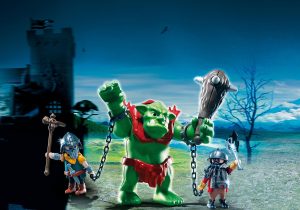 Playmobil  Troll gigante con guerreros enanos - 6004 2014 - El Mundo Click