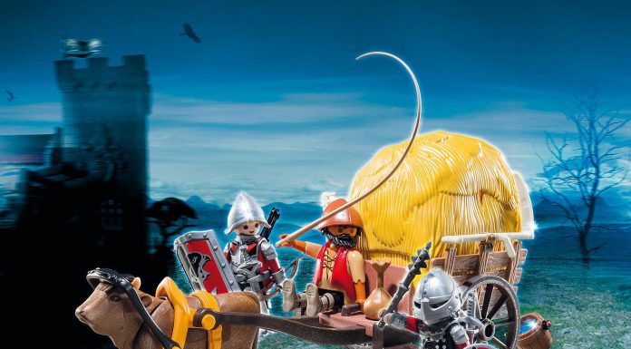 Playmobil Carruaje camuflado de los Caballeros Halcón – 6005 2014 – El Mundo Click 6005