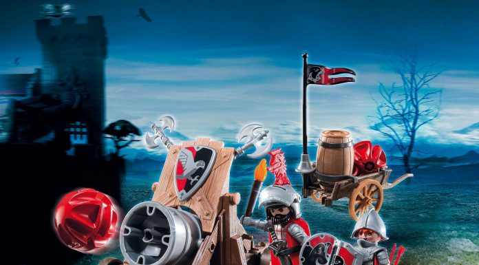 Playmobil Cañón gigante de los Caballeros Halcón – 6038 2014 – El Mundo Click 6038