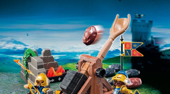 Playmobil Catapulta de ataque de los Caballeros León – 6039 2014 – El Mundo Click 6039