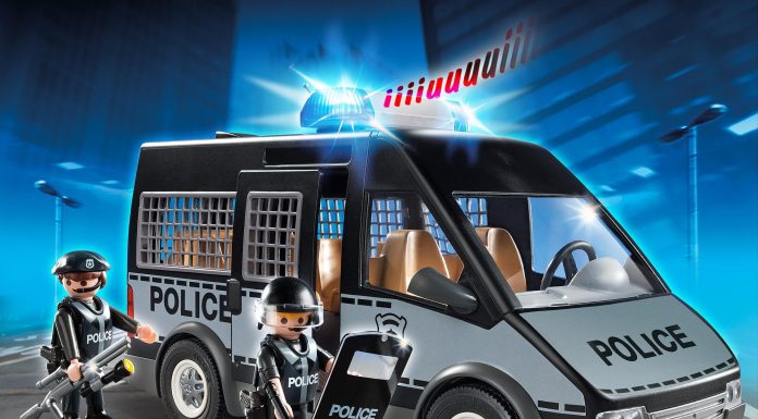 Playmobil Furgoneta policial con luces y sonido – 6043 2015 – El Mundo Click 6043