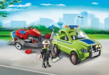 Playmobil Vehículo de servicio con cortacésped – 6111 2014 – El Mundo Click 6111