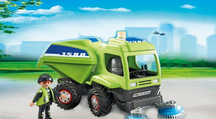 Playmobil Barrendero municipal – 6112 2014 – El Mundo Click 6112