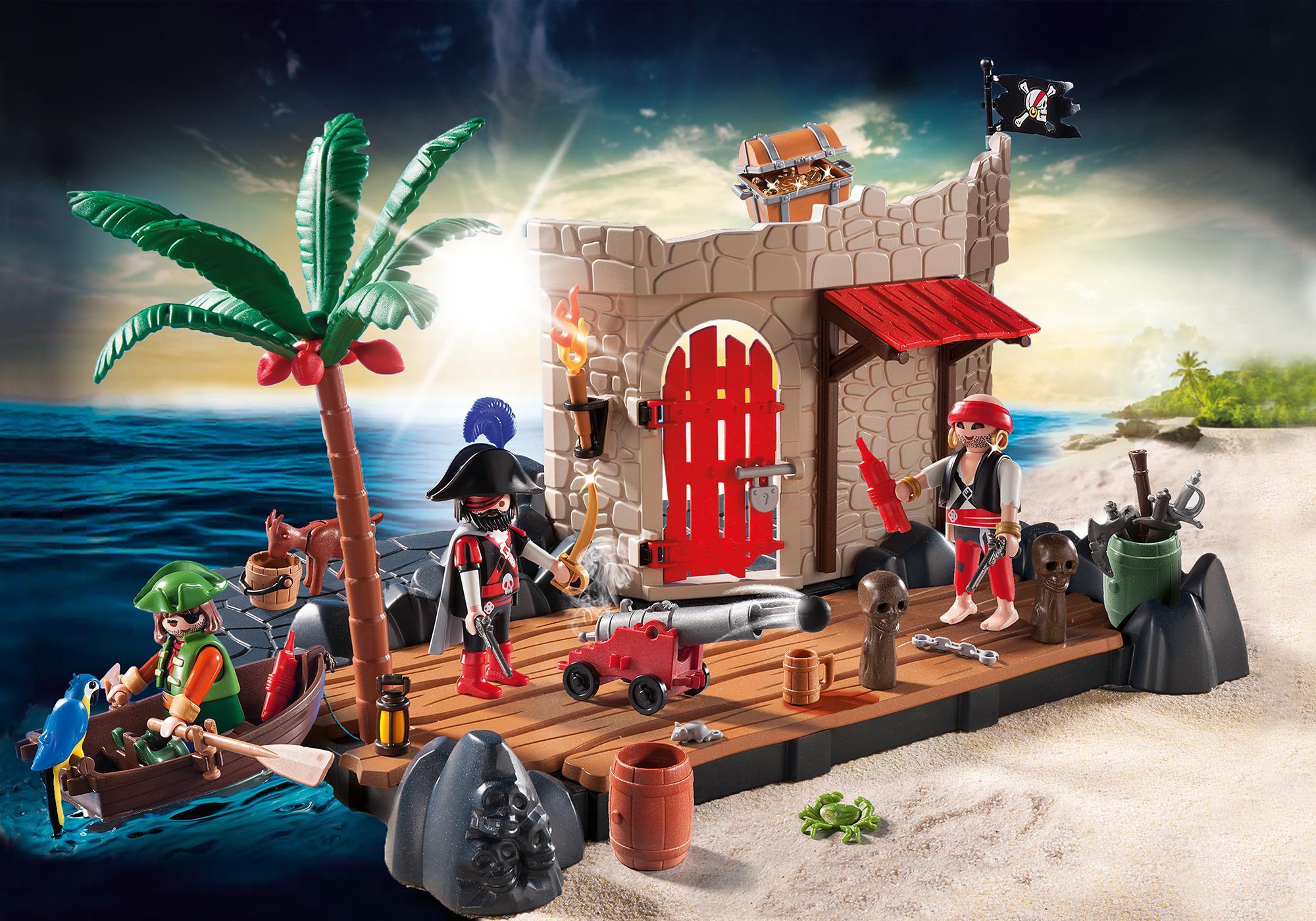 Playmobil piratas 6146 SuperSet Fortaleza Pirata 6146 2014 El Mundo Click