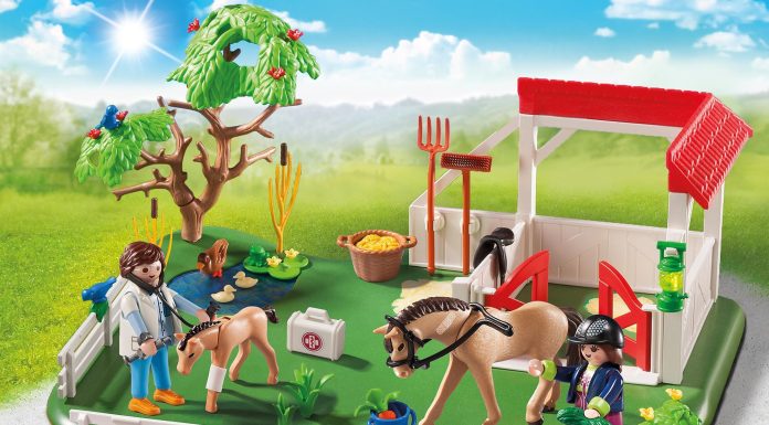 Playmobil SuperSet potrero con remolque para caballos – 6147 2014 – El Mundo Click 6147
