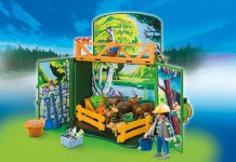 Playmobil Caja de juego desplegable “Alimentación de animales del bosque” – 6158 2015 – El Mundo Click 6158