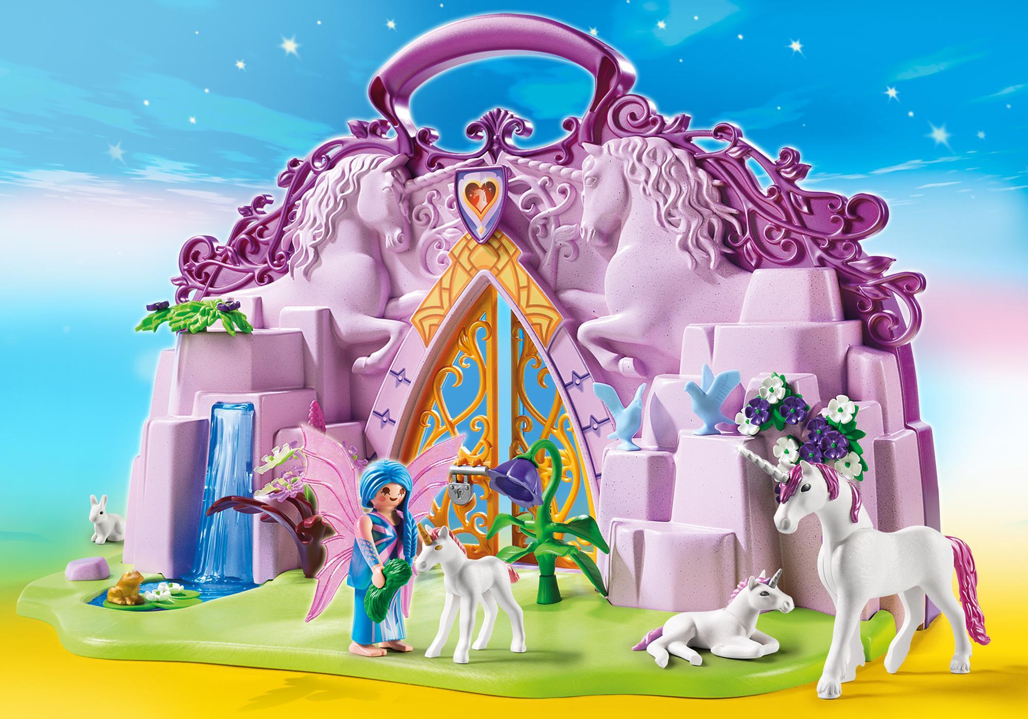 Playmobil magia 6179 Maleta Unicornio País de las Hadas 6179 2015 El Mundo Click