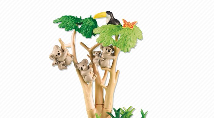 Playmobil Koalas en un árbol de eucalipto – 6313 2013 – El Mundo Click 6313
