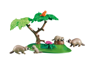 Playmobil Familia de mapaches