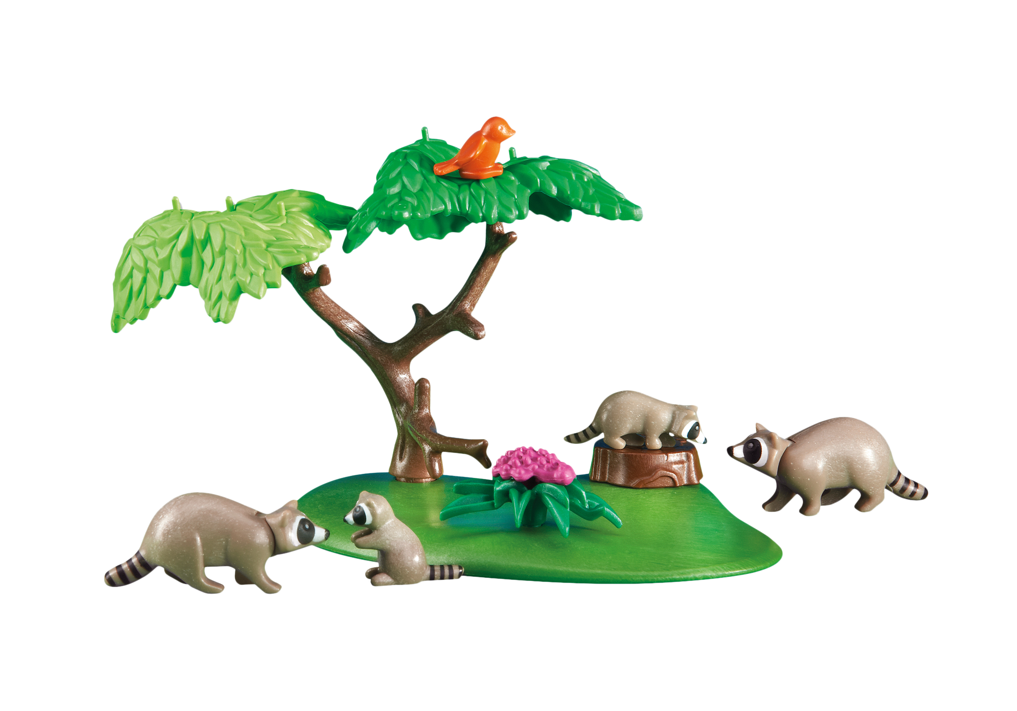 Playmobil indios 6317 Familia de mapaches 6317 2013 El Mundo Click
