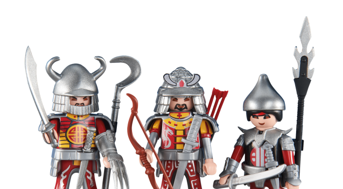 Playmobil 3 Caballeros Rojos Asiáticos – 6326 2013 – El Mundo Click 6326